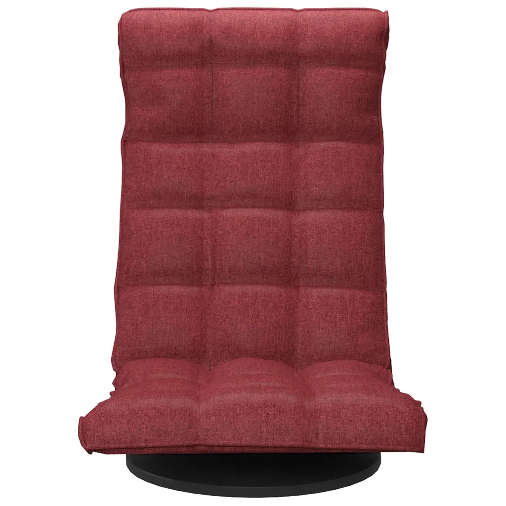 Sedia da Pavimento GirevoleRosso Vino in Tessuto CFW7825344