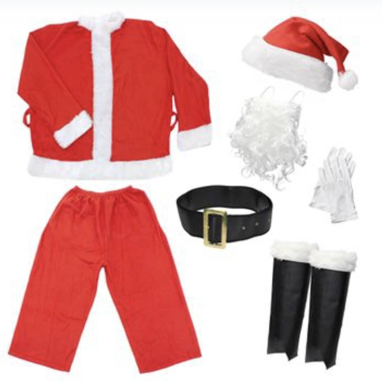 VESTITO BABBO NATALE 5PZ