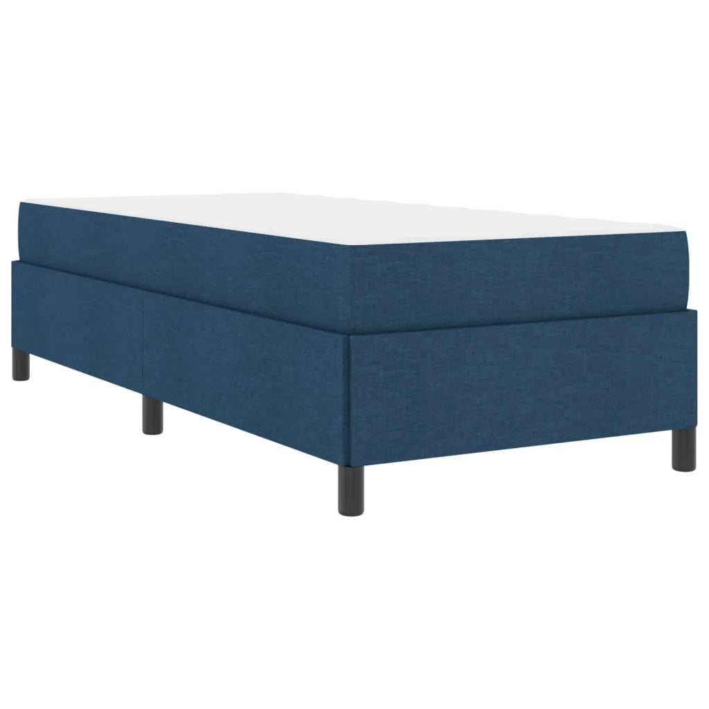 Letto a molle Blu 100 x 200 cm Tessuto 3398842