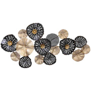 Carta da parati decorativa in metallo 134,6x68,6x8,9