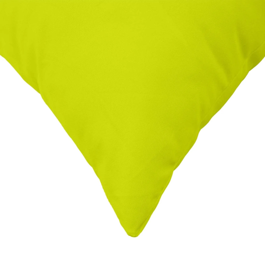 Federa 6 pcs HEERLEN Verde brillante. 35 x 35 cm Poliestere 908148