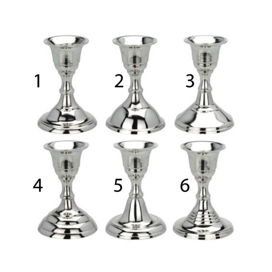 CANDELIERE NICKEL 8,8CM.6ASS.