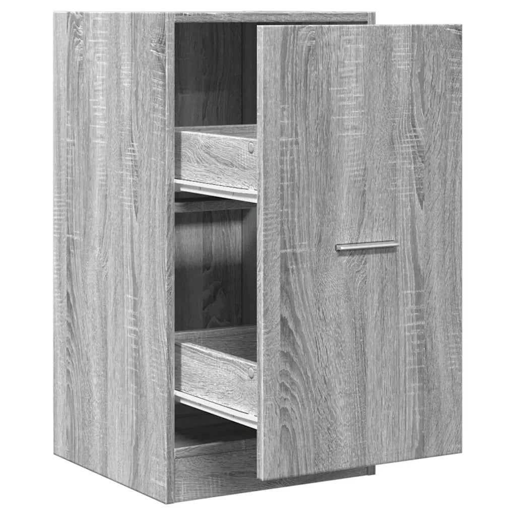 vidaXL Armadietto da Farmacia Grigio Sonoma 40x41x77,5cm in Truciolato