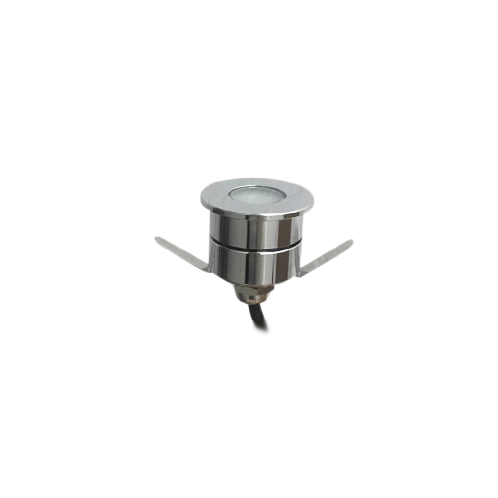 Segnapasso Faretto LED 1w 12v DC Calpestabile Esterno fontane Impermeabile IP65 FE57-12V-1W FREDDA 6500K