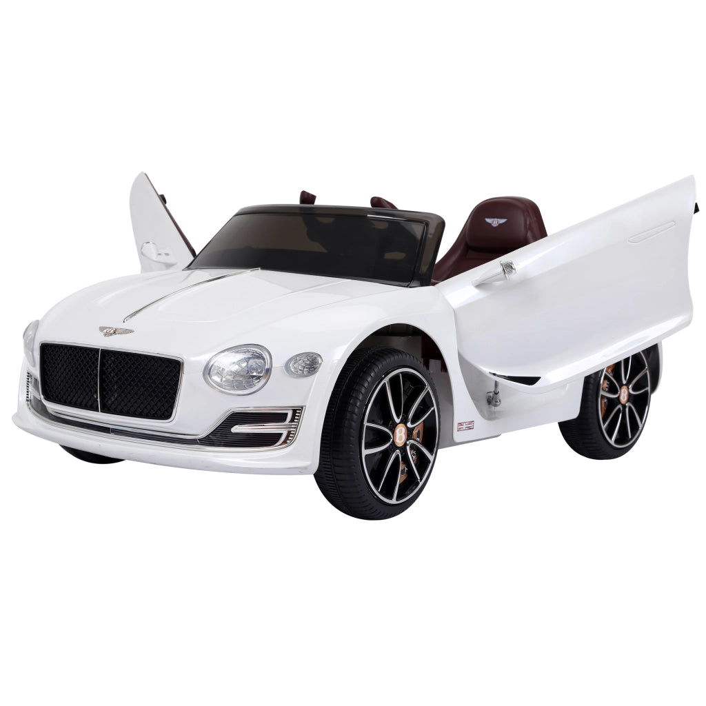 Auto Elettrica Bentley GT con Telecomando ¨C Xylo ¨C Bianco 108x60x43cm 2x390 Motori