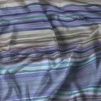 Copripiumino Matrimoniale con Stampa sul Sacco e Federe Linea River Rio Blue