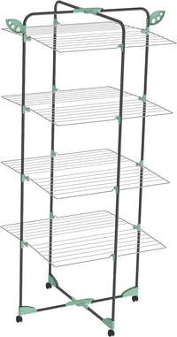 Stendino stendibiancheria Alpina 40 Mentri di filo con snodo e portagrucce, COLOMBO