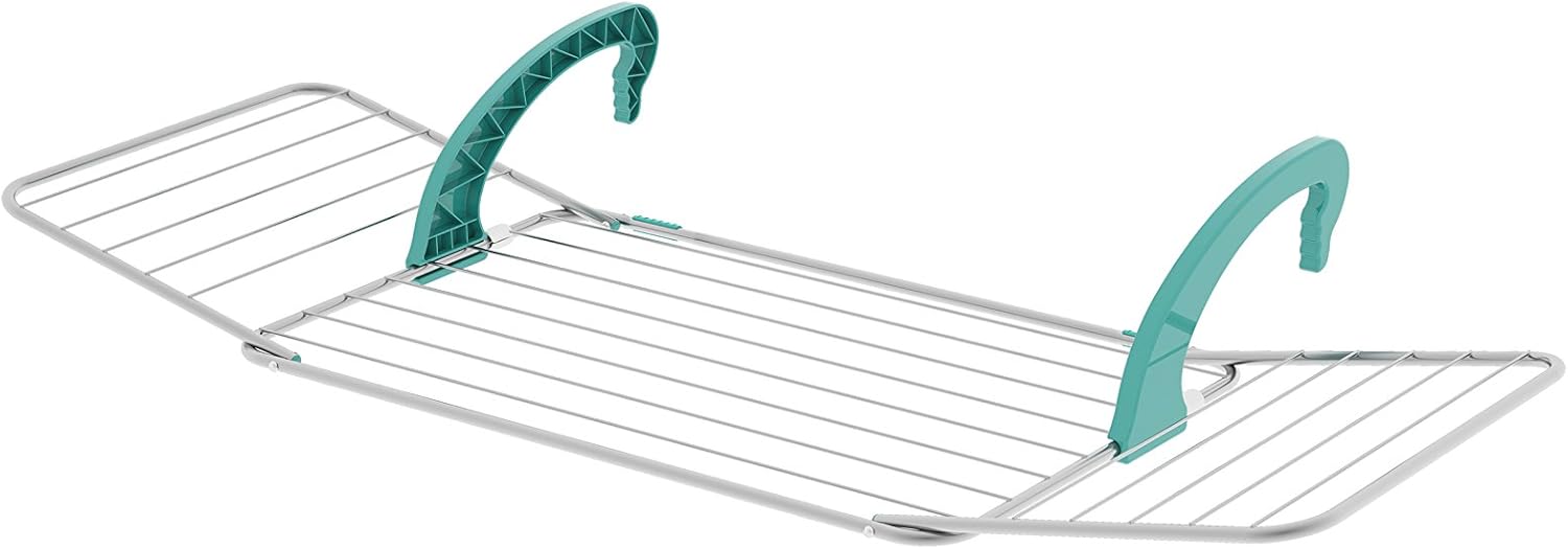 Stendino Stendibiancheria da balcone Balcony 18 Metri di filo, COLOMBO