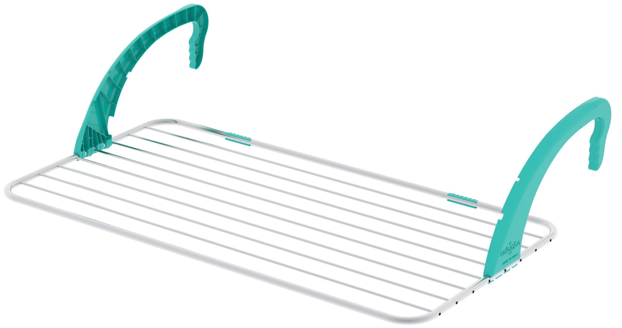 Stendino Stendibiancheria da balcone in Alluminio ultraleggero  10 metri di filo, COLOMBO