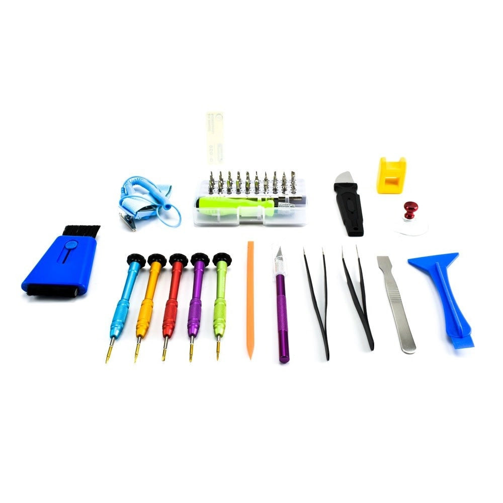 Trade Shop - Kit Di Attrezzi Strumenti Di Riparazione Di Precisione Con Borsa Portatile Q-g20 -