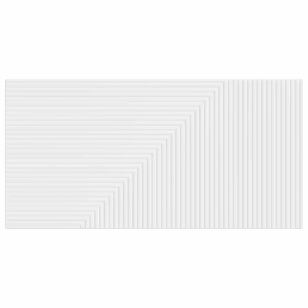 Testiera da Muro HAARLEM Bianco Legno ingegnerizzato 896975