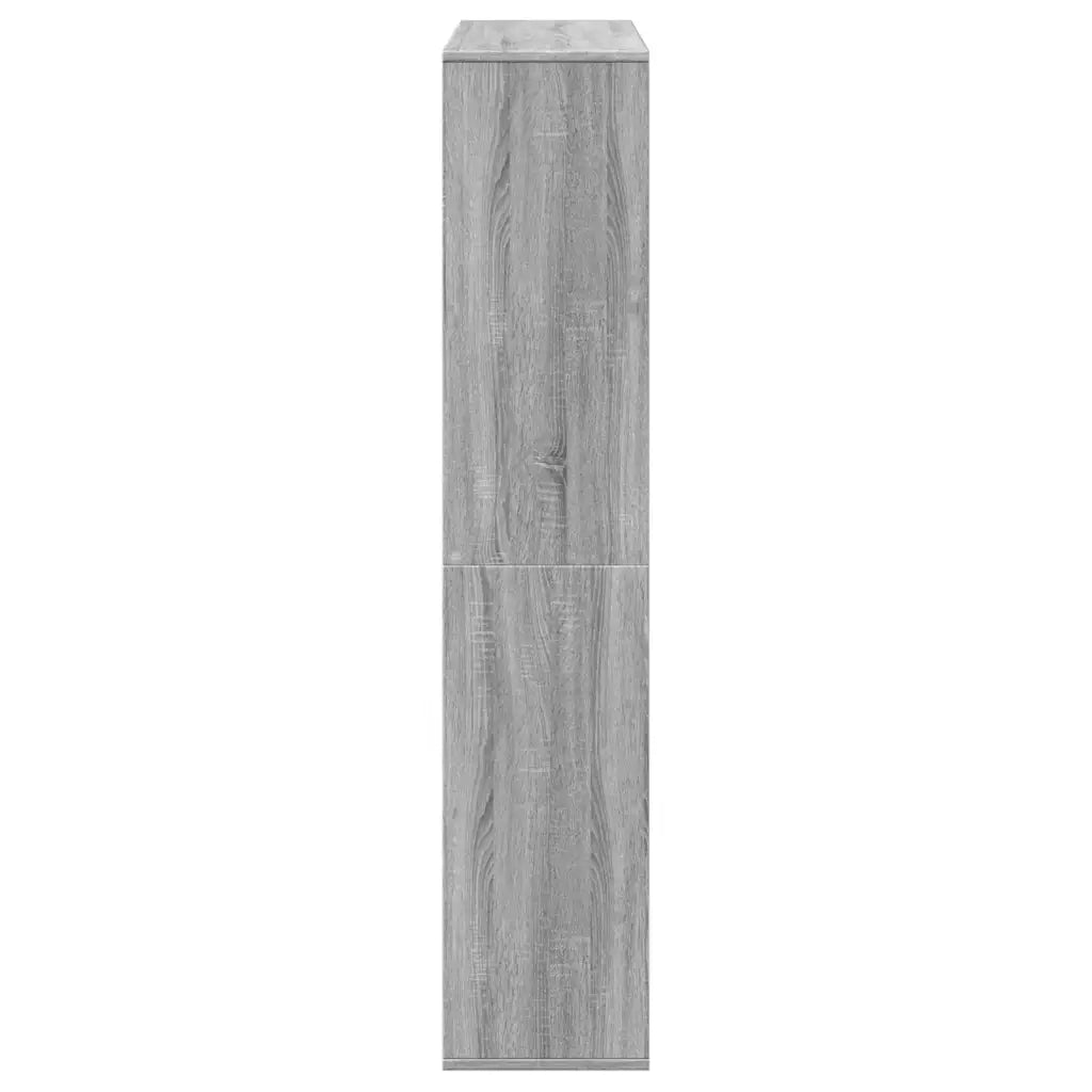 Libreria Grigio Sonoma 102x29x143 cm in Legno Multistrato 3310303