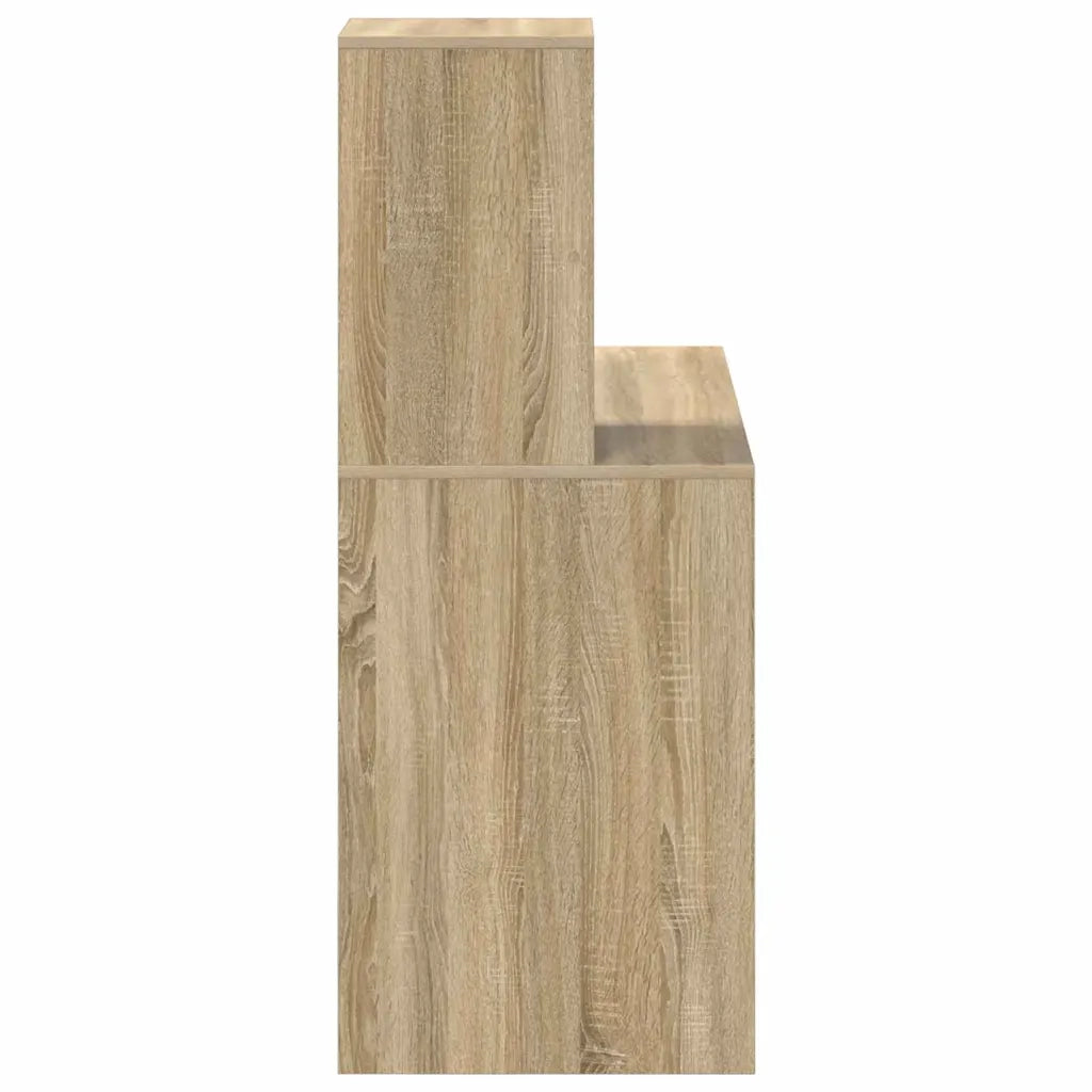 Scrivania rovere sonoma 102 x 50 x 124 cm Legno multistrato 869356