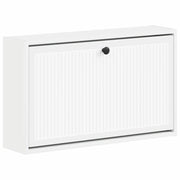 Mobiletto per Scarpe da Muro EDE 71 x 17 x 43 cm Bianco 895965