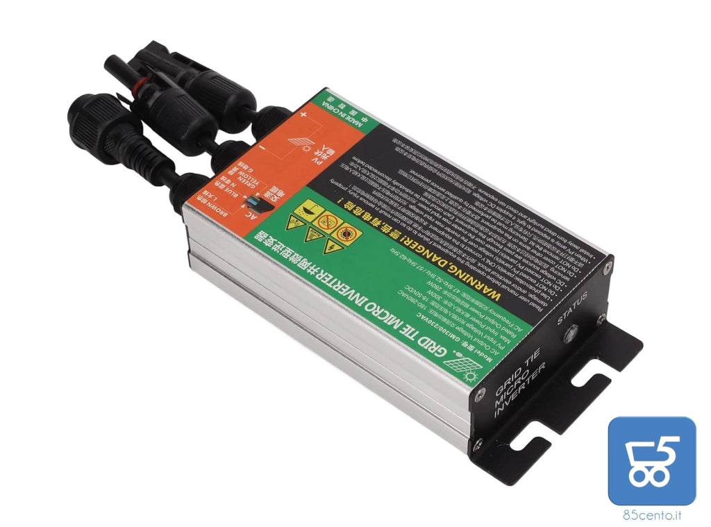 Micro Inverter Solare Griglia Tie Y&H MPPT 300W 230 VAC Durevole per Piccoli Sistemi Solari