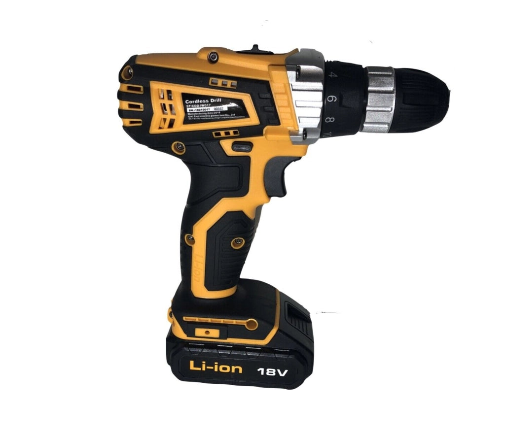 2 trapani trapano avvitatore a doppia batteria + trapano elettrico 710w IW017