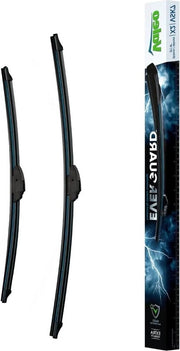 Flatblades in Silicone Premium - 2X Durata Estesa - Lunghezze 530mm/480mm - Lato - Set a 2 - 566023