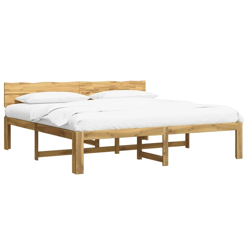 Letto matrimoniale con testiera ROSTOCK Bianco 180 x 200 cm 3405469