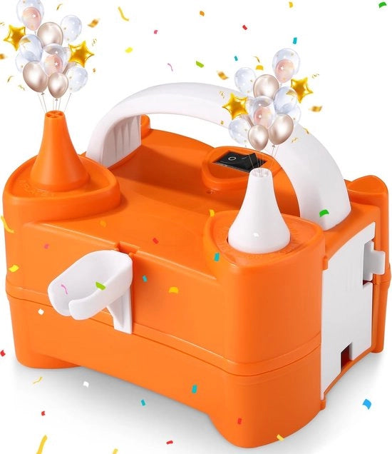 Pompa per palloni - 400 W pompa elettrica per palloni - costruzione motorizzata - semi-automatica automatica - adatta per carnaval, festa di matrimonio e decorazione natalizia