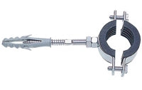 COLLARE PESANTE ZINCATO CON GUARNIZIONE ISOFONICA- Diam. 4     (mm 112-118)- OTER- pezzi 1