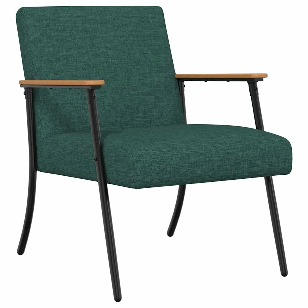 poltrona Verde Scuro Tessuto 42017666