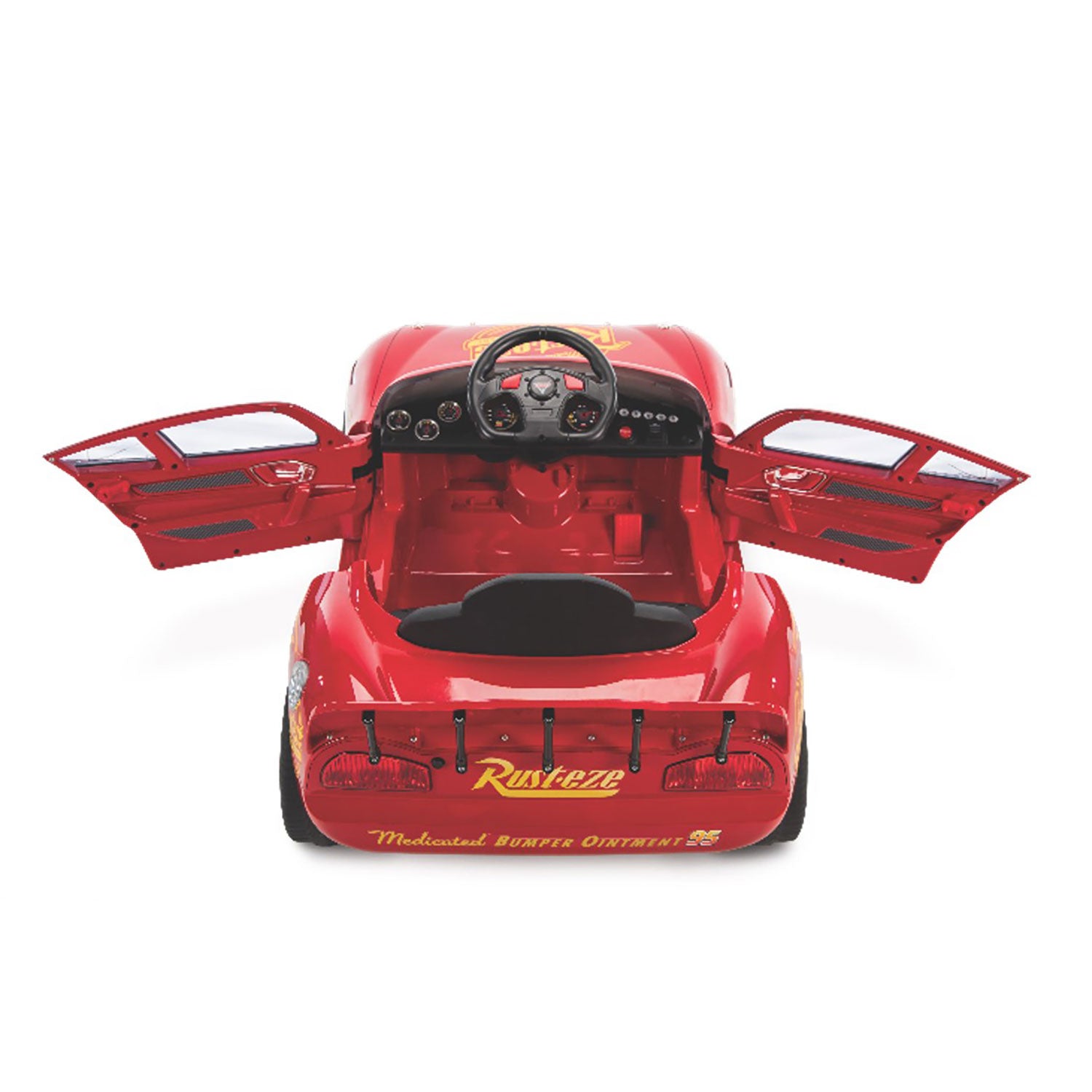 Macchina Elettrica per Bambini Disney Pixar Saetta McQueen 7,2V Rosso