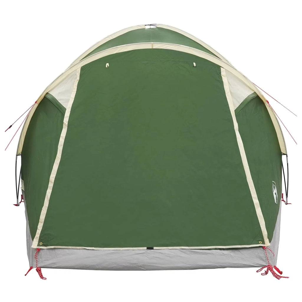 Tenda Capanna con tetto Verde 4 persone Poliestere e Acciaio 42028579