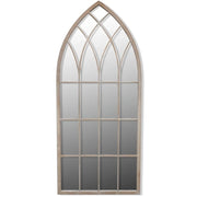 Specchio da Giardino Gotico con Arcata 50x115cm Interni Esterni
