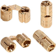 Scharniere nascosti 4 pezzi - Porte in legno - Progetti DIY - Materiale in rame - Materiale duraturo