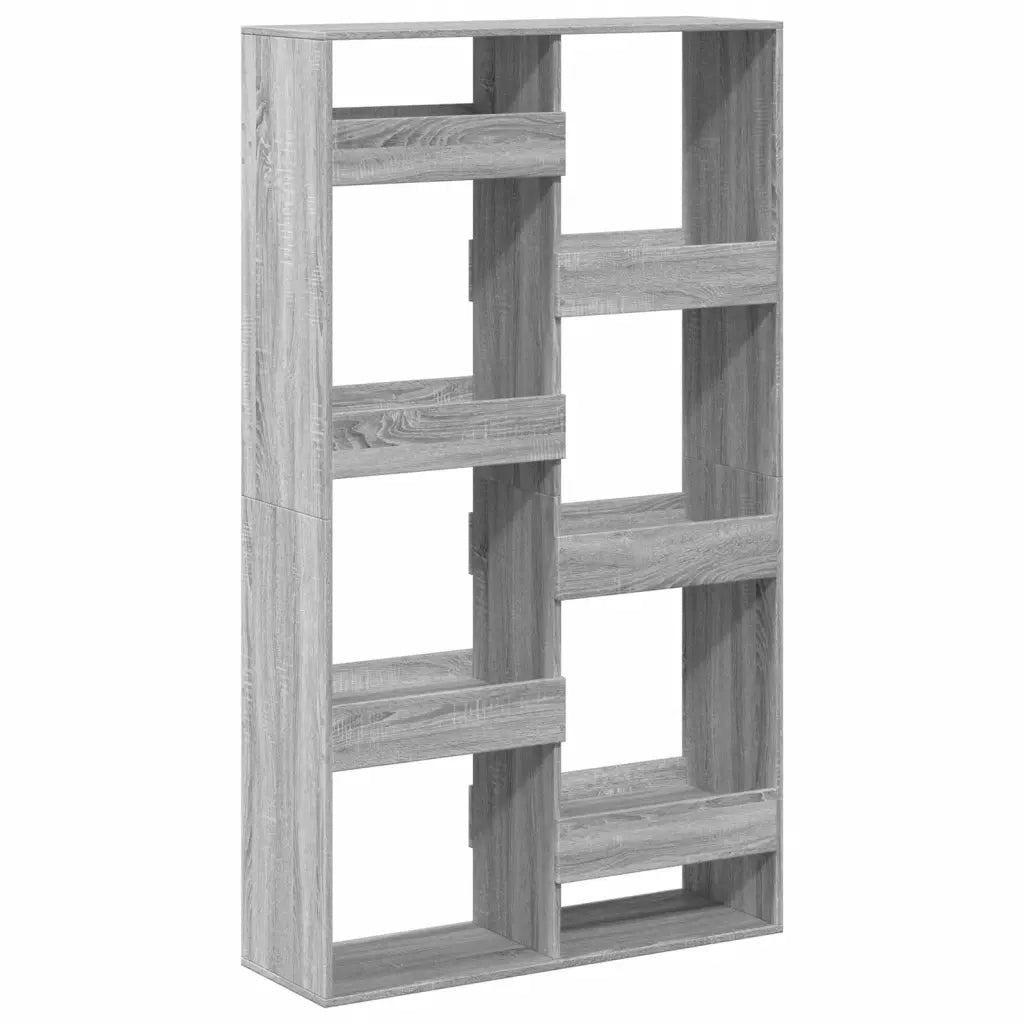 vidaXL Libreria Grigio Sonoma 100x33x175 cm in Legno Multistrato