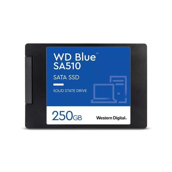 Ssd wd 250gb blue 2.5 sata3 read:540mb/s-write:500mb/s wds250g3b0a