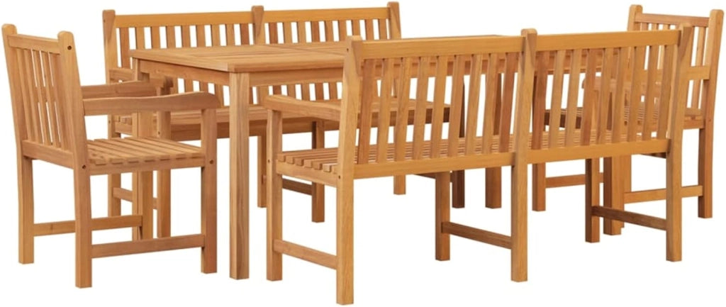 Set da pranzo da giardino 5 pezzi, set da tavolo e sedie da giardino, tavolo e sedie, terrazza, mobili da giardino, mobili da giardino, mobili da giardino in legno massello di teak