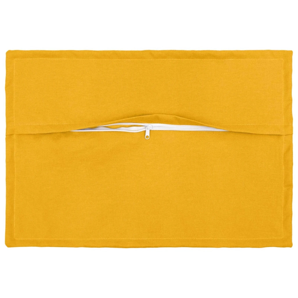 Federa 2 pcs HOUTEN Giallo Chiaro 50 x 70 cm Lino 919425