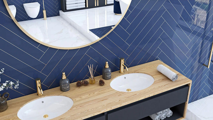 Lavabo Sottopiano Rea Nel White