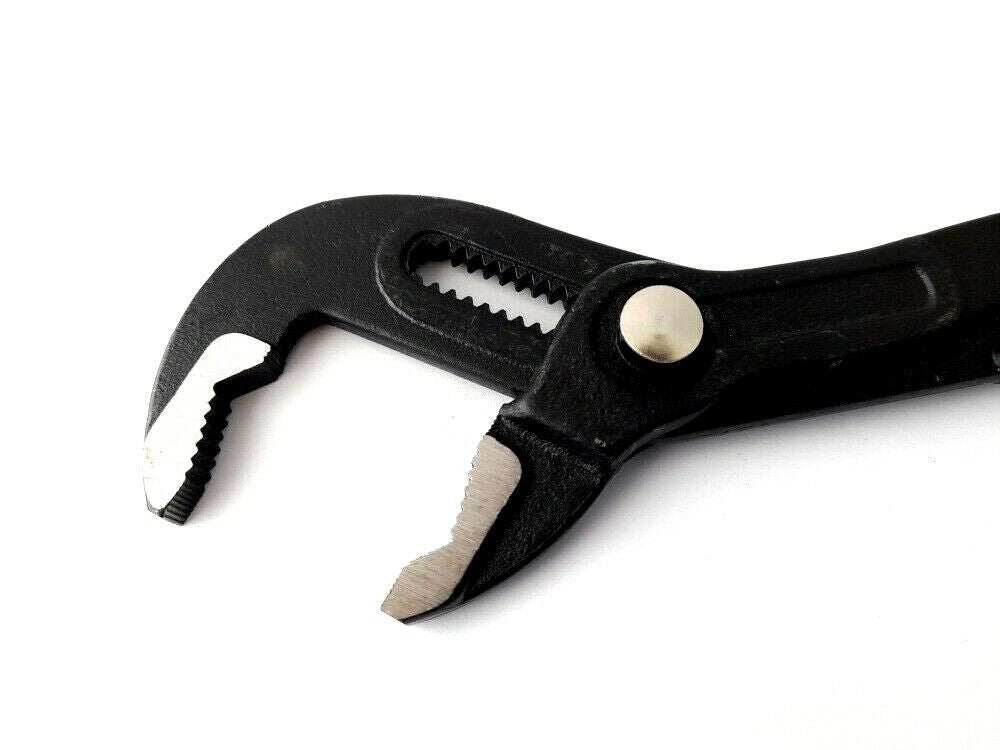 Pinza chiave a pappagallo regolabile 240mm cromo vanadio manico antiscivolo