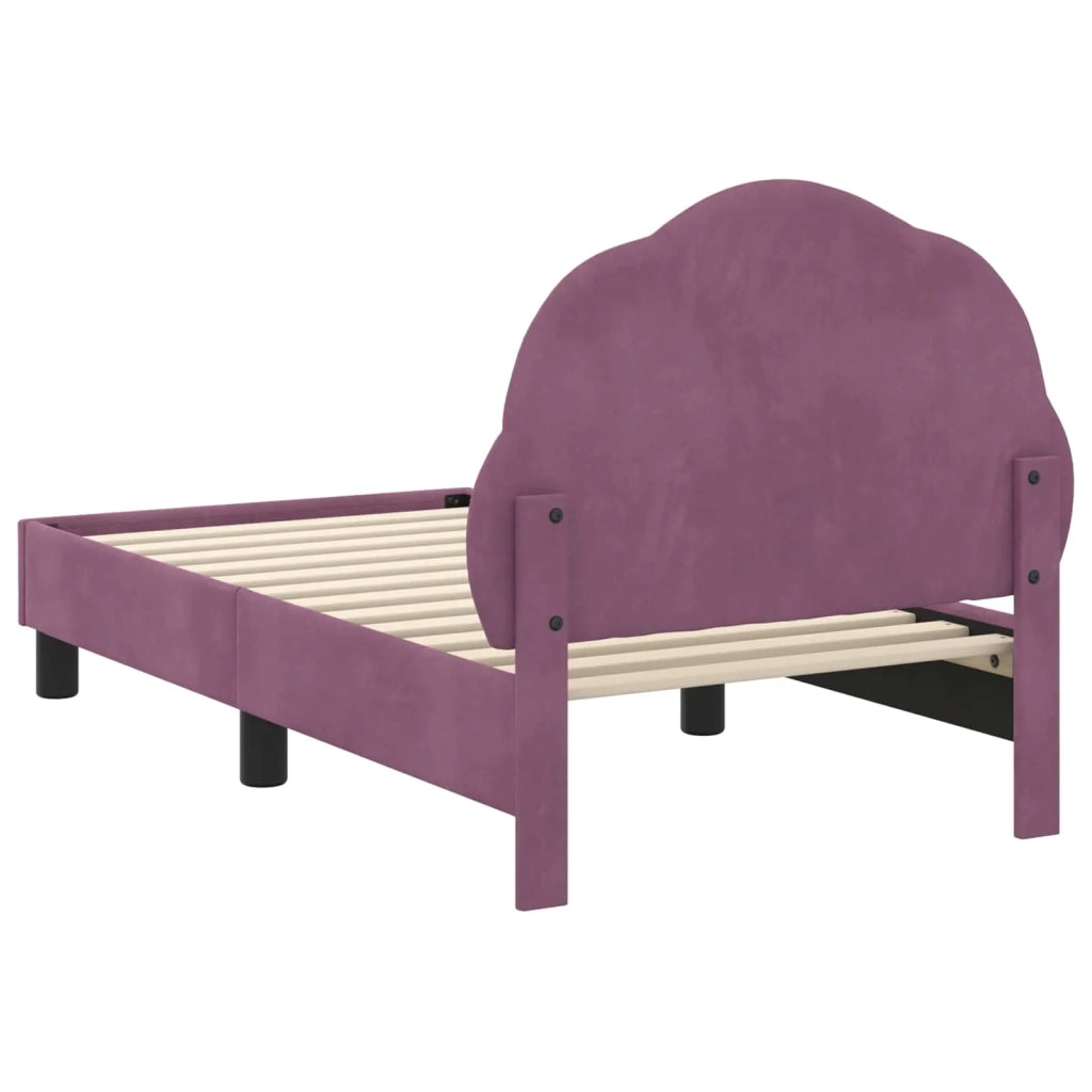 Struttura letto per bambini con testata-Giroletto per bambini Viola 70 x 140 cm 250140