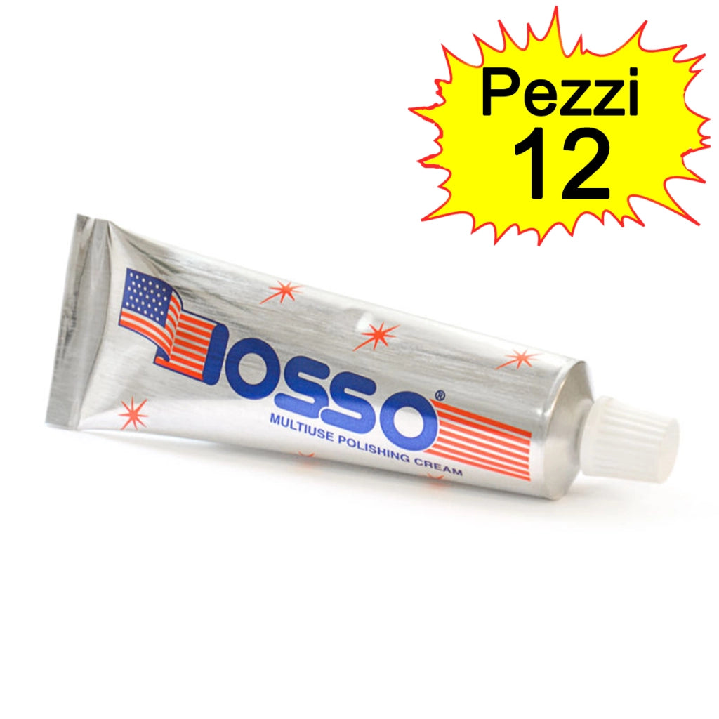 Iosso multiuse polishing cream fiberglass & metal confezione da pezzi 12