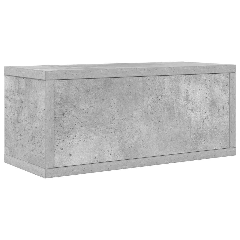 Rack per Stoccaggio CD Grigio Cemento 40 x 17 x 17 cm 8012715