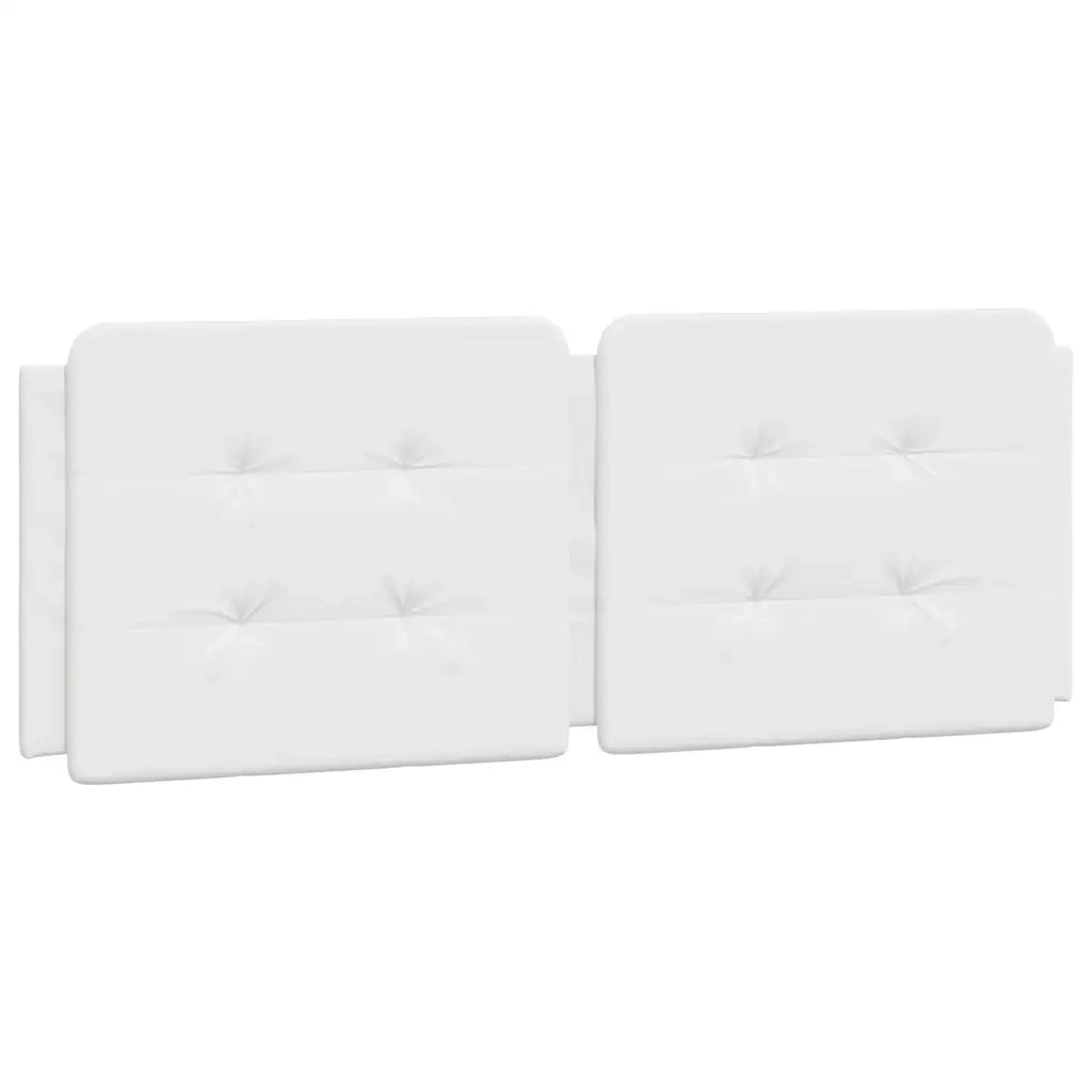 Giroletto con Testiera Bianco 120x200 cm in Similpelle