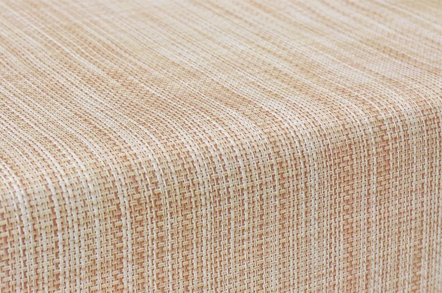 Tovaglia Cucina Antimacchia 120x160 cm Plastificata Cerata Felpata Moderna Stile Tessuto Marrone