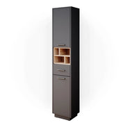Vicco Mobile bagno alto Antracite 38 x 190 cm