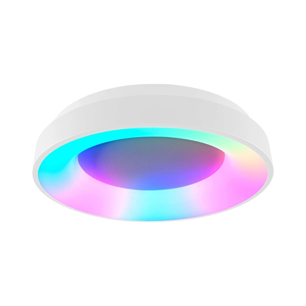 Plafoniera LED tonda bianca 72W 7500lm RGBW 45cm Videx
