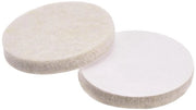 Pads per pavimento in legno - protezione antiscivolo - adesivi autoadesivi - protezione anti graffio beige - pads rotondi in vilt - per pavimenti in legno - diametro 32 mm