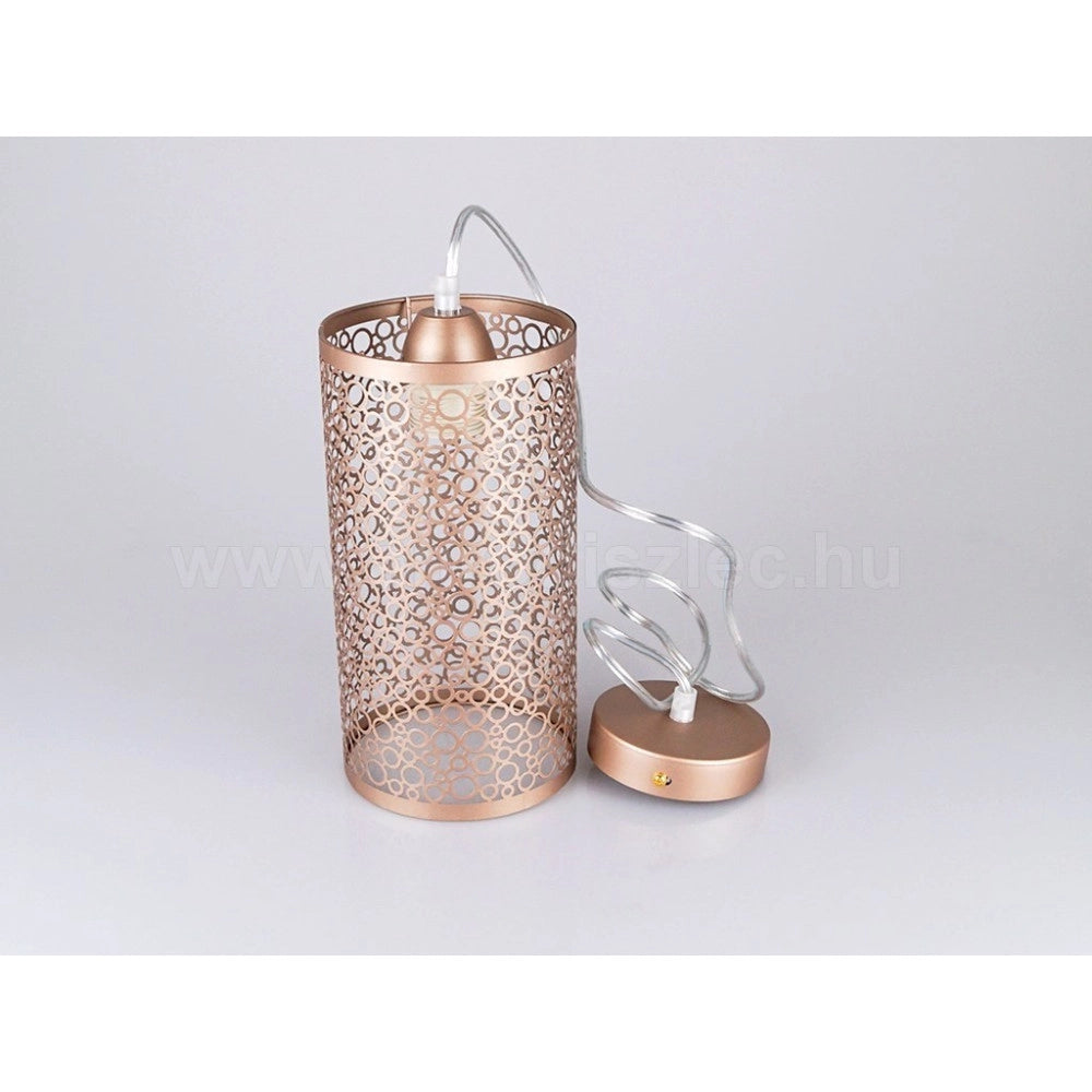 Trade Shop - Lampadario Pendente A Sospensione In Metallo Oro Champagne Stile Elegante 7131 -