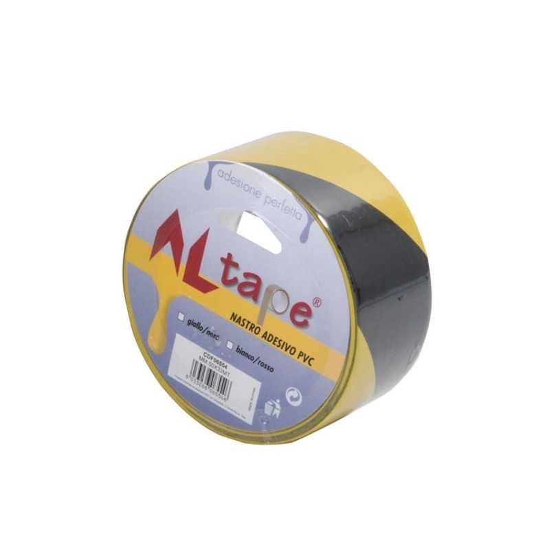 Nastro Segnaletica Adesivo G/N m 33 Altape 06554
