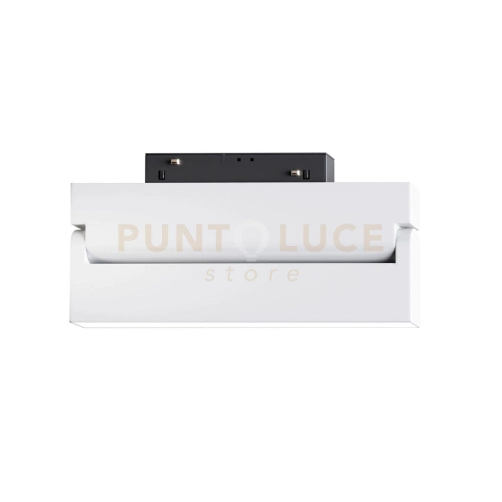 GORIZIA RE/RP - ILLUMINAZIONE LED INCASTRO MAGNETICO 3000K 370LM 12W  PER BINARI 48V BIANCO