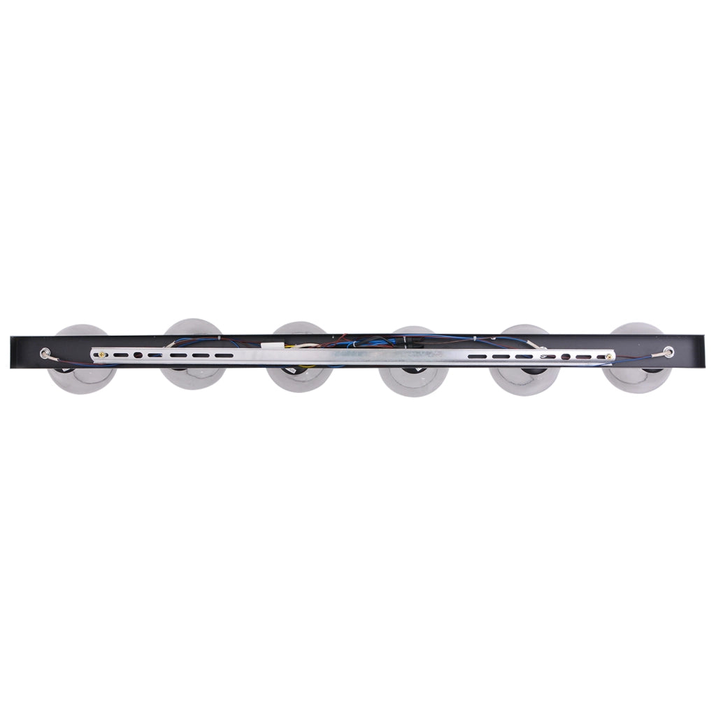 Lampade a soffitto con paralume in vetro regolabile in antracite E27