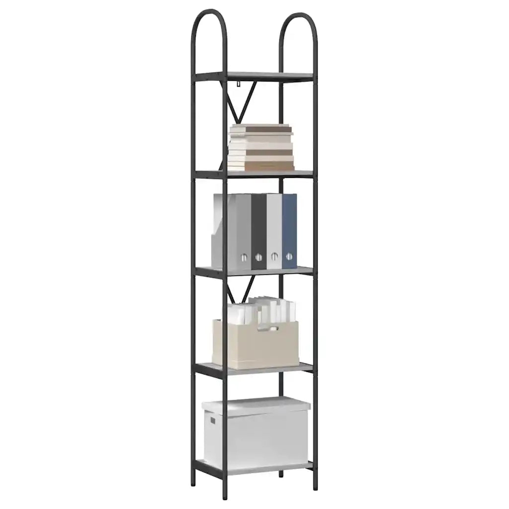 Libreria Grigio Sonoma 40 x 30 x 183 cm Legno multistrato