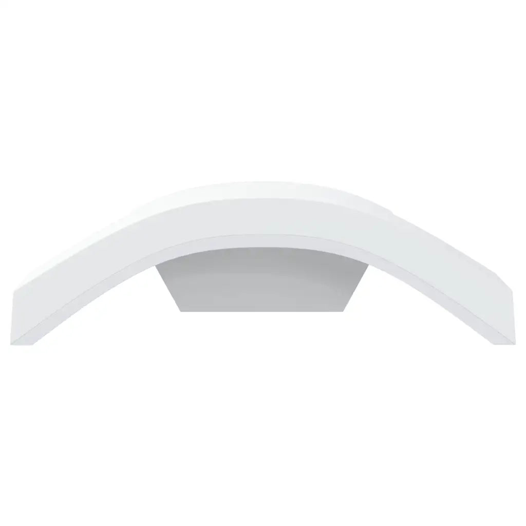 Applique per Esterni con LED 2 pz Bianche Alluminio Pressofuso 4006281
