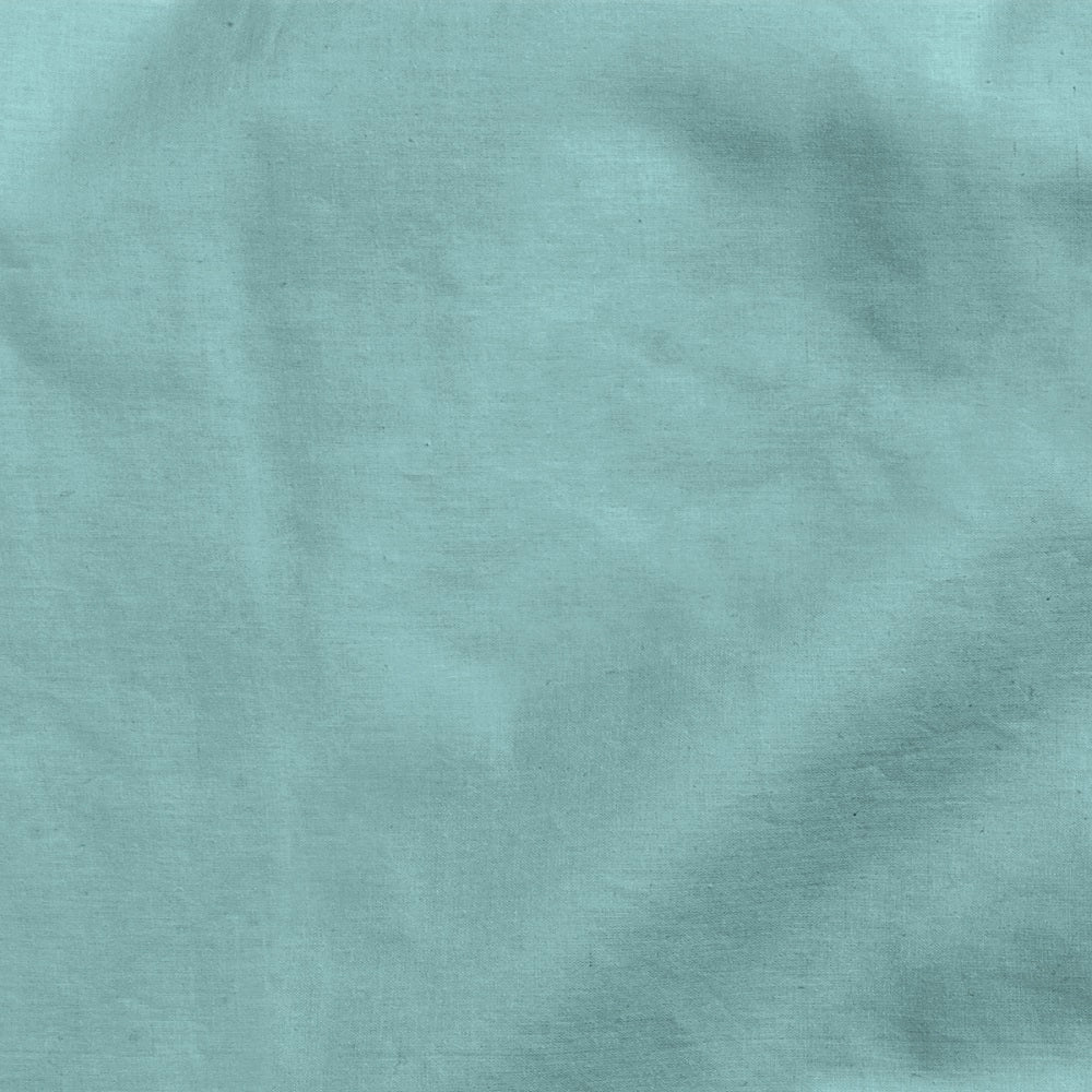 Lenzuolo letto sotto con angoli 100% puro cotone Made in Italy tinta unita Verde acqua - 1 Piazza e mezza